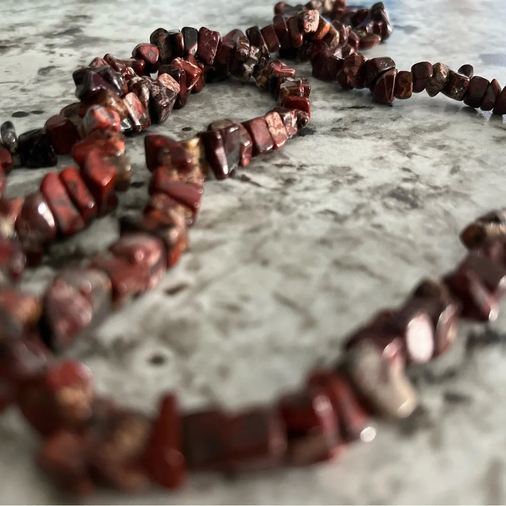 3 Vintage Crystal Chip Necklaces - Picture 2 of 9